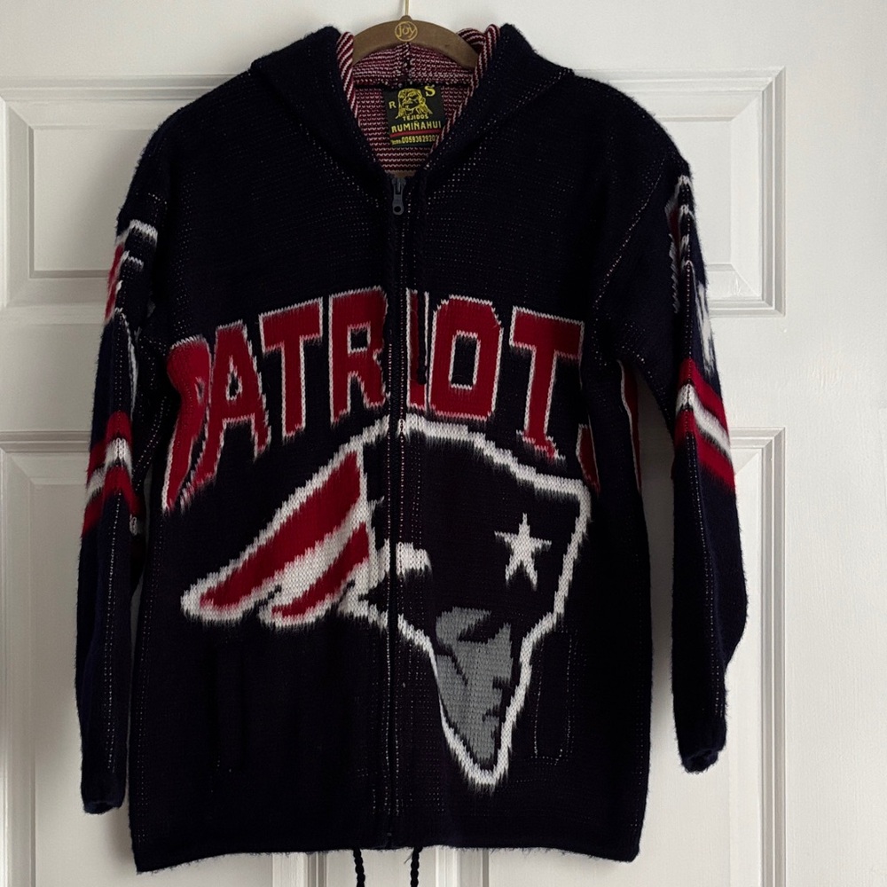 Women’s Hoodie - Navy Blue and Red